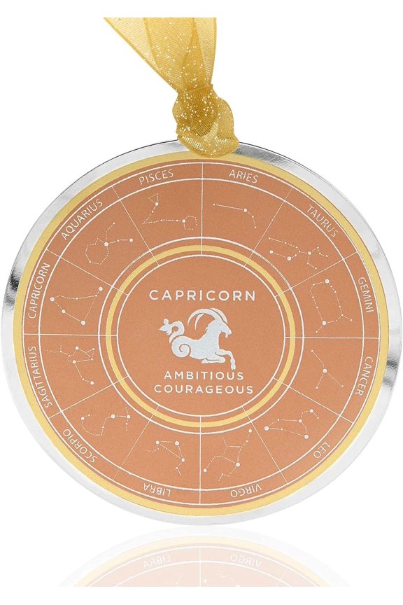 Astrological Zodiac Sign Ornament Capricorn