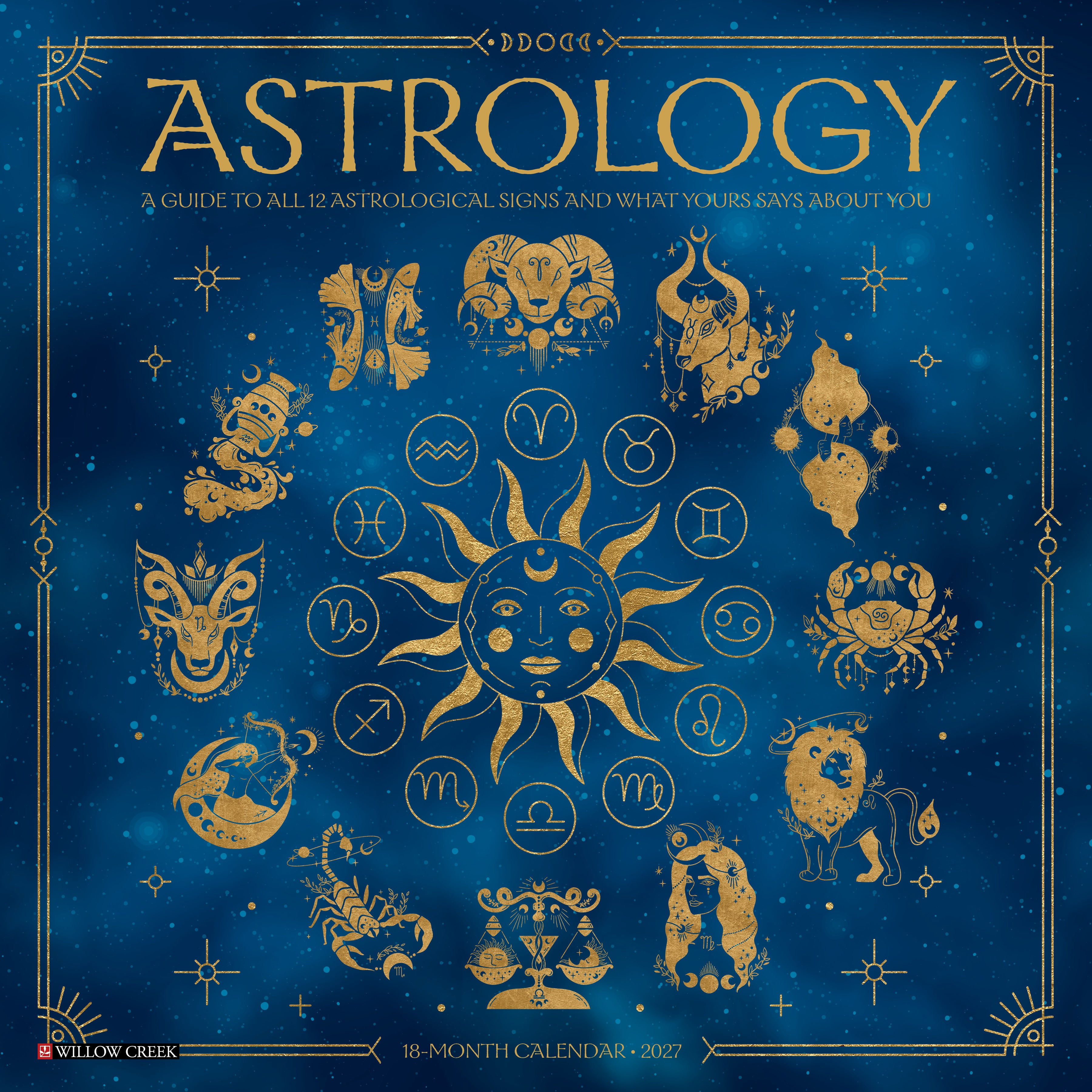 Willow Creek Press, Astrology 2027 Wall Calendar