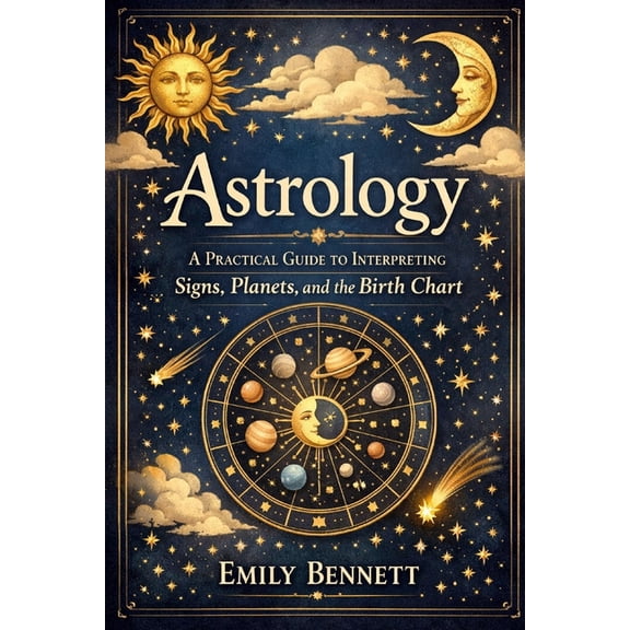 Astrology A Practical Guide to Interpreting Signs, Planets, and the Birth Chart, (Paperback)