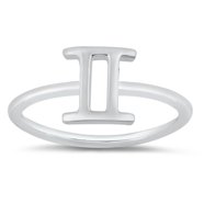 CHOOSE YOUR COLOR Oxidized Love Knot Heart Rope Infinity Ring .925 ...