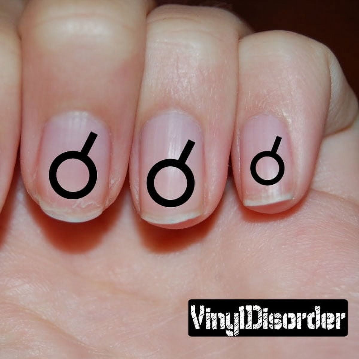 Astrology ST094 Fingernail Art Sticker - Vinyl Finger Nail Decals - 36 Inches