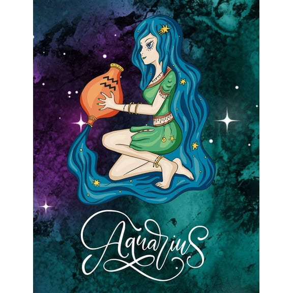 Astrology Word Search Volume 2 Aquarius: Adult Random Word Search for Aquarius Star Sign, (Paperback)