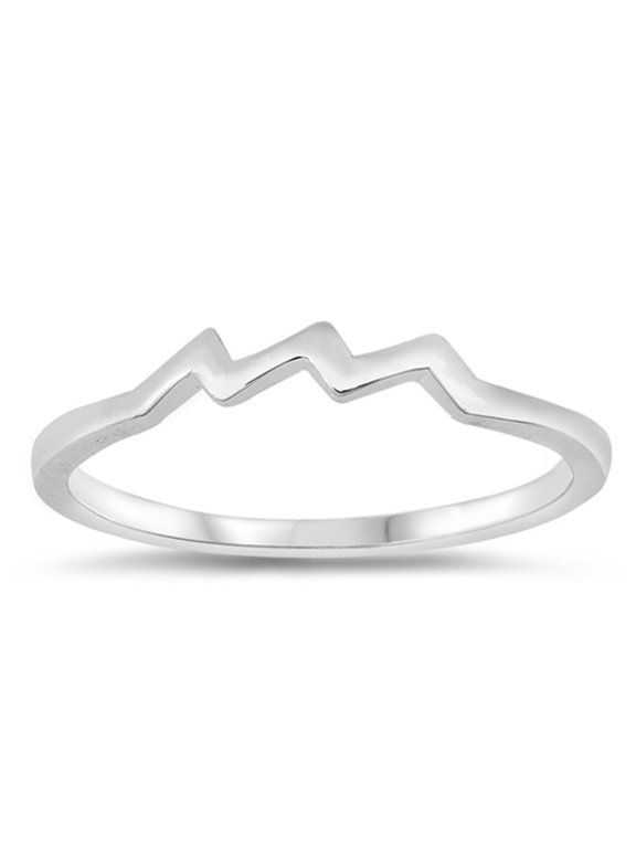 Astrology Zodiac Aquarius Ring .925 Sterling Silver Band Jewelry Female Male Unisex Size 7