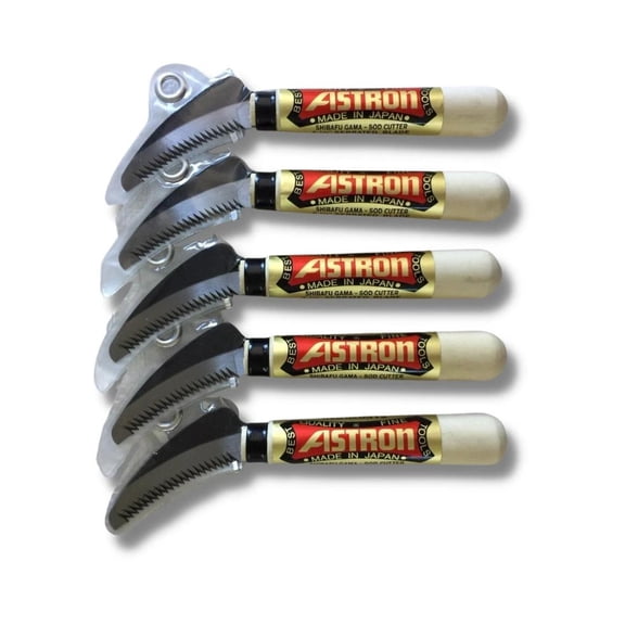 Astron Sod Cutter&Remover Hand Held Sickle Tool 5PACK Item# 0312 Made in Japan!