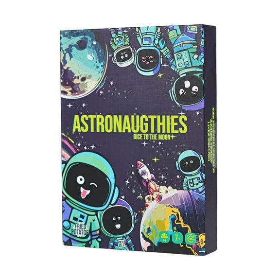 Astronaughties: Dice Till The Moon Family Dice Game for Ages 7+, from Asmodee