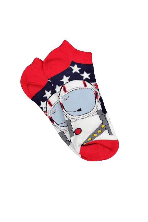 Astronaut Ankle Socks (Adult Large - Men's Shoe Sizes 8-12)
