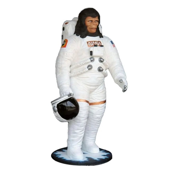 Astronaut Ape Life Size Statue