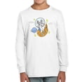thumbnail image 1 of Astronaut Bunny On Egg Long Sleeve Toddler -Image by Shutterstock,  4 Toddler, 1 of 4