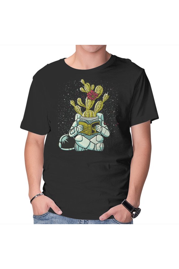 Astronaut Cactus Succulent Unisex T-Shirt Tee Sweatshirt Hoodie Tank Top