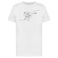 thumbnail image 1 of Astronaut Catching A Star T-Shirt Men -Image by Shutterstock, Male Small, 1 of 2