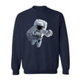 thumbnail image 1 of Astronaut Cool Design. Sweatshirt Men -Image by Shutterstock, Male Small, 1 of 4