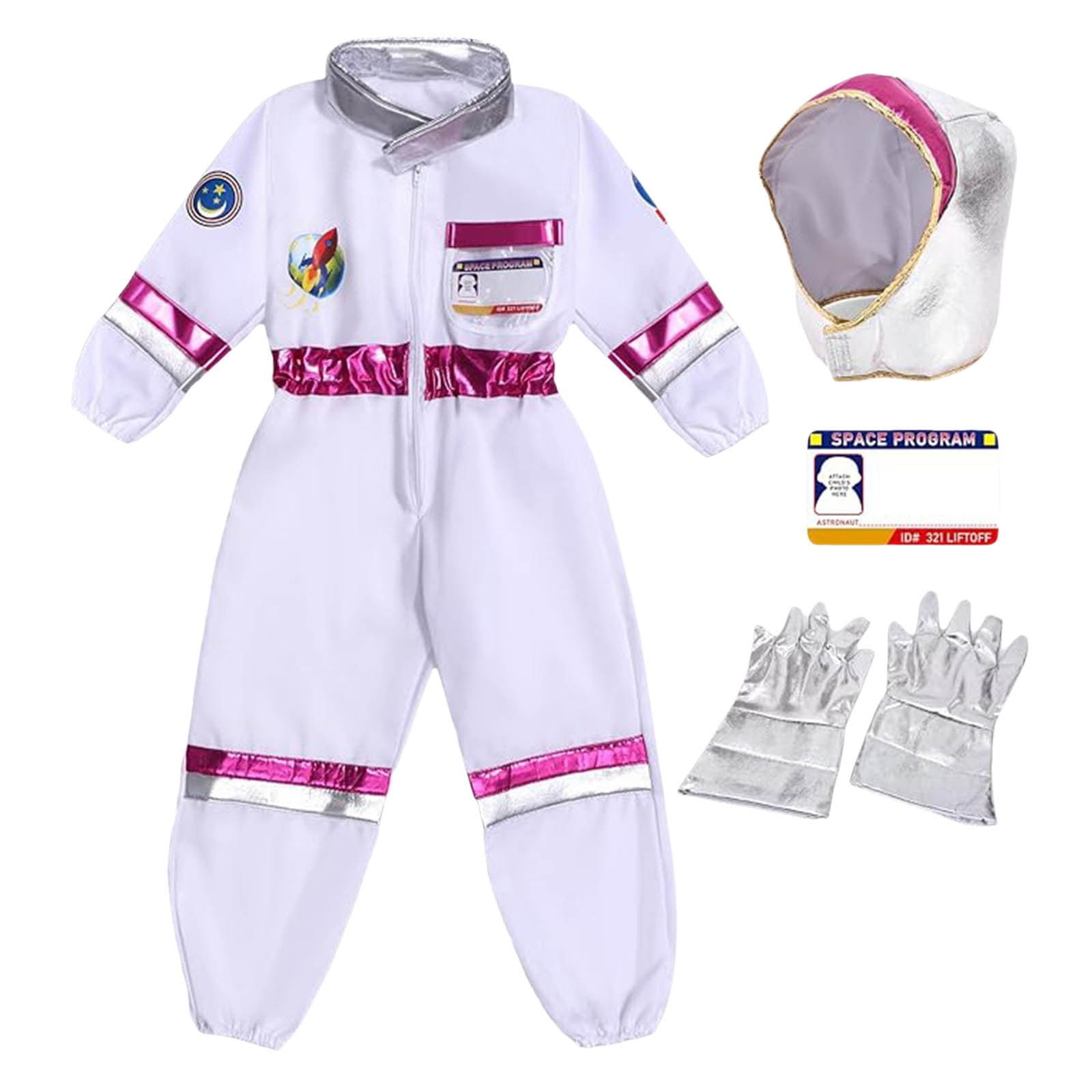 Astronaut Costume for Kids, Astronaut Helmet, Space Suit, Halloween