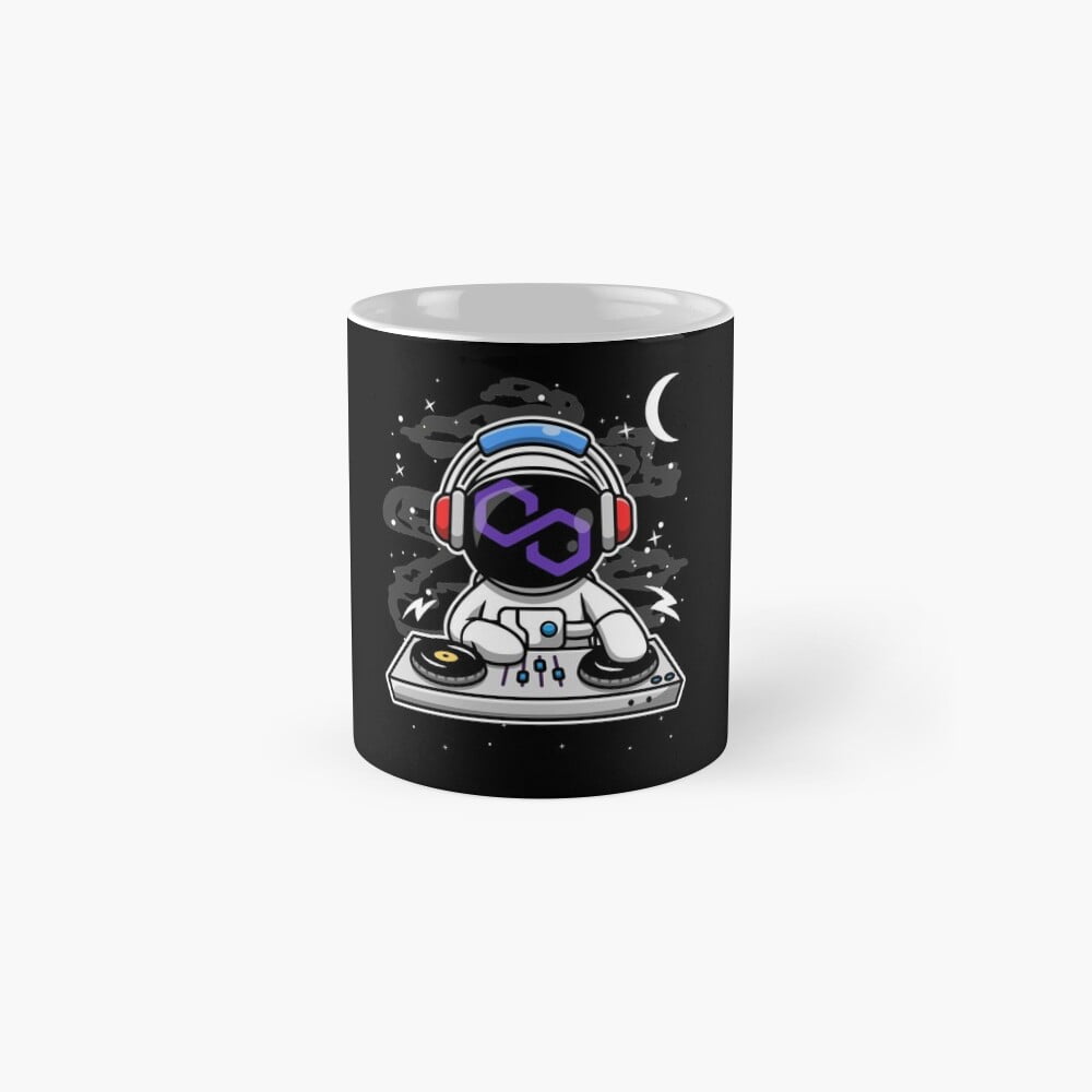 Astronaut DJ Polygon Matic Coin To The Moon Crypto Nigeria | Ubuy