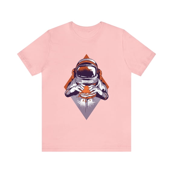 Astronaut Eating Hamburger Shirt