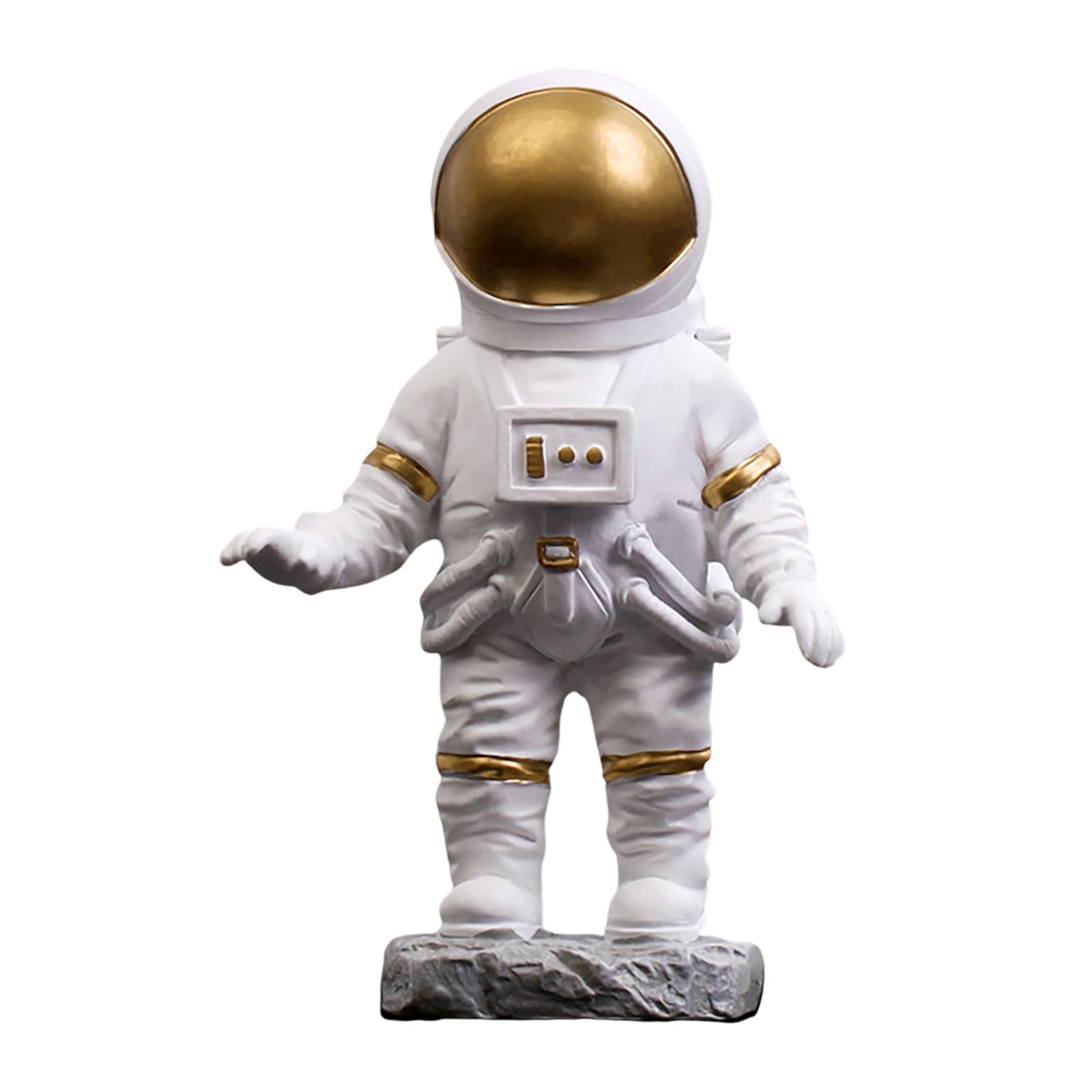 Astronaut Figurine Decor Polyresin Astronaut Statue Figure Sculpture ...