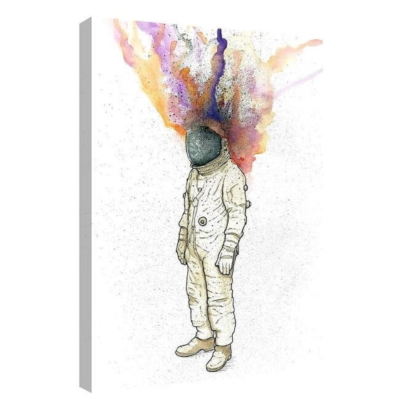 "Astronaut Fire" by Craig Snodgrass, Giclee Canvas Wall