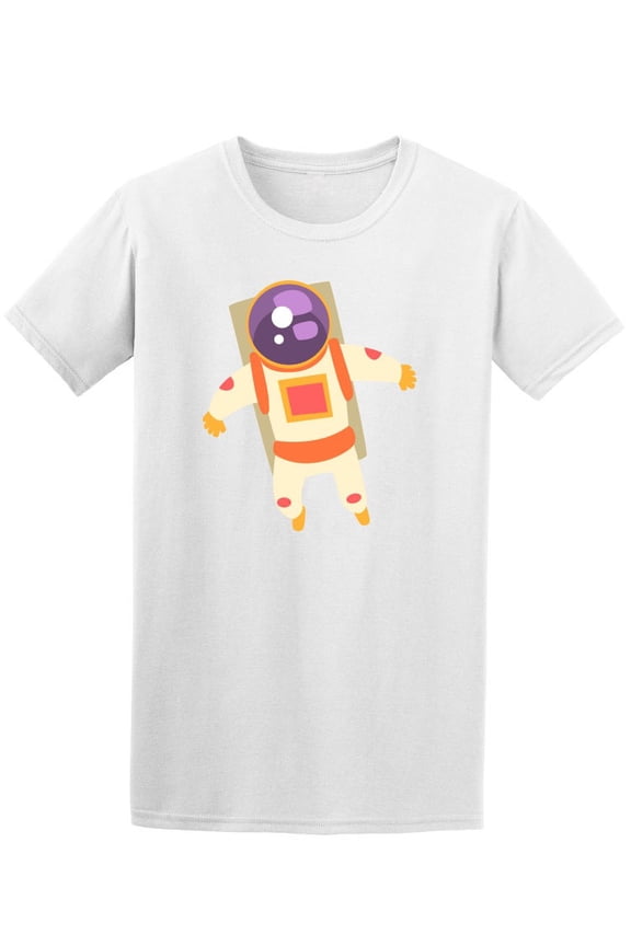 Astronaut Floating Through Space Tee Men's -Image by Shutterstock