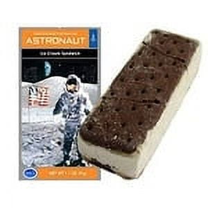 Astronaut Foods Freeze-Dried Ice Cream Sandwich, NASA Space Dessert Vanilla Sandwhich