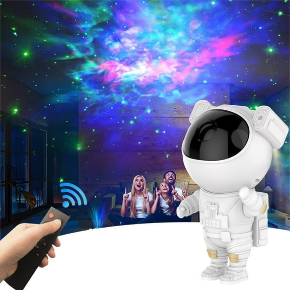 Astronaut Galaxy Projector, 2025 Upgraded Space Buddy Star Projector with Timer, 360Adjustable Spaceman Night Light Lamp, Sky Light Projecter Gifts for Kids/Adults/Bedroom/Party/Home Dcor