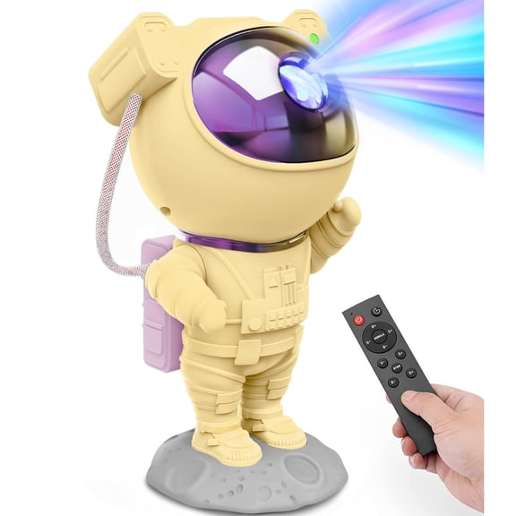 Astronaut Galaxy Projector Space - Star Projector Galaxy with Remote, Starry Sky Spaceman Lamp Bedroom Room Decor for Kids, Nebula Night Lamp for Christmas & Birthdays & Children's Day Y101