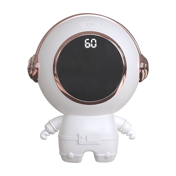 Astronaut Hand Warmer, Fast Heating Hand Warmer with Digital Display, 2 Temperature Settings Mini Portable Personals Hand Warmer for Office Outdoor Travel, 3.2x2.1x3.9in