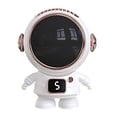 thumbnail image 1 of Astronaut Hanging Neck Fan, 5-Speed Silent Portable Fan, USB Rechargeable Hands-Free Mini Fan for Outdoor Travel Home Office, 1 of 5