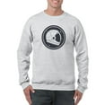 thumbnail image 1 of Astronaut Helmet Sweatshirt Men -Smartprints Designs, Male Small, 1 of 4