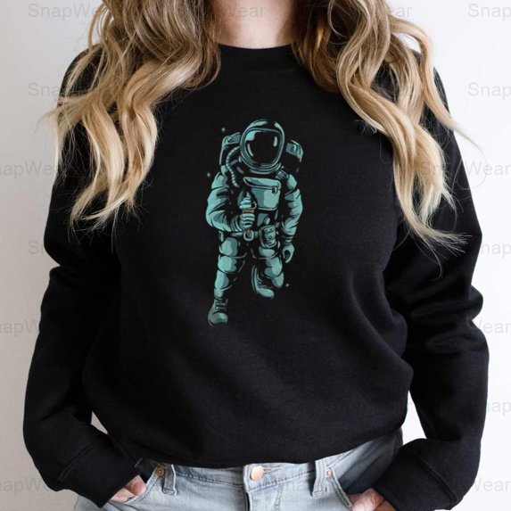 Astronaut Ice Cream Shirt Space Galaxy Cool Gift Universe Dessert T-Shirt Unisex, up to 5XL