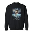 thumbnail image 1 of Astronaut In Outer Space . Sweatshirt Men -Image by Shutterstock, Male 3X-Large, 1 of 4
