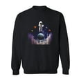 thumbnail image 1 of Astronaut In Space. Sweatshirt Men -Image by Shutterstock, Male Small, 1 of 4
