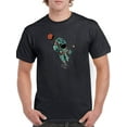 thumbnail image 1 of Astronaut In Space With Planets T-Shirt Men -Smartprints Designs, Male x-Large, 1 of 4