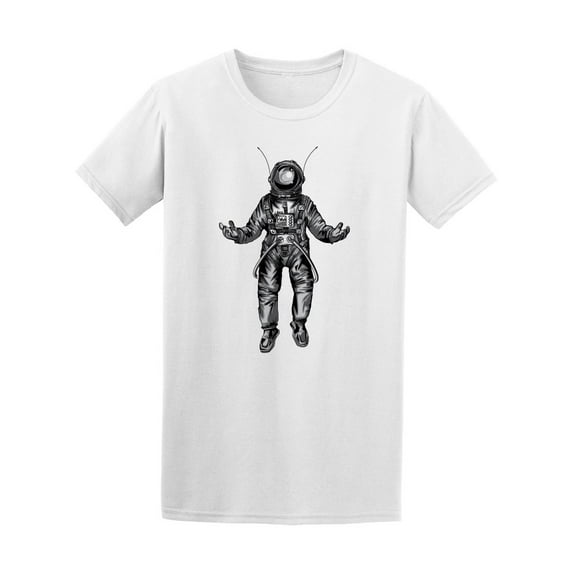 Astronaut In Spacesuit On Space Tee Men's -Image by Shutterstock