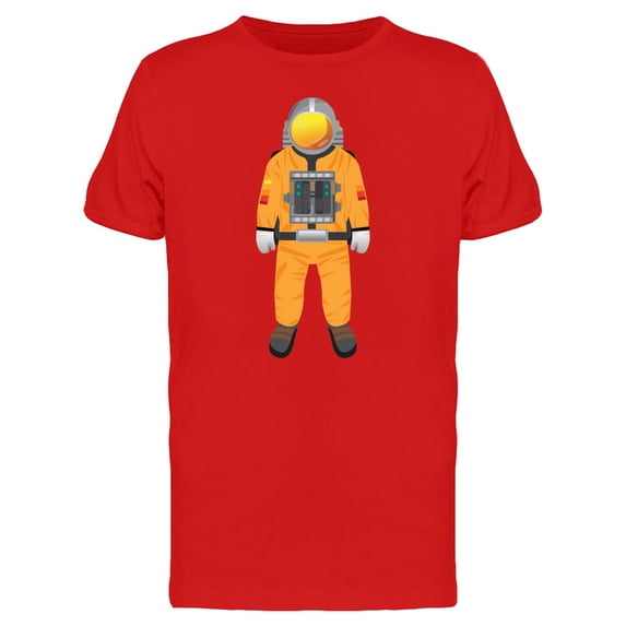 Astronaut In Yellow Suit T-Shirt Men -Image by Shutterstock, Male 3X-Large