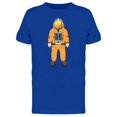 thumbnail image 1 of Astronaut In Yellow Suit T-Shirt Men -Image by Shutterstock, Male 3X-Large, 1 of 2
