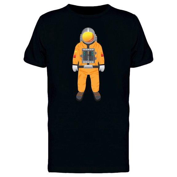 Astronaut In Yellow Suit T-Shirt Men -Image by Shutterstock, Male 3X-Large