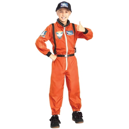 Rubies Astronaut Advanced Crew Escape Suit Costume for Kids, Unisex Medium