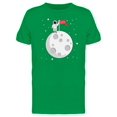 thumbnail image 1 of Astronaut On Full Moon Tee Men's -Image by Shutterstock, 1 of 2