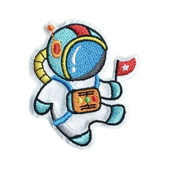 Astronaut - Outer Space/Cosmonaut - Iron on Applique/Embroidered Patch