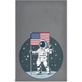 thumbnail image 1 of Astronaut Outer Space Tea Towels Set of 6 USA Flag Kitchen Dish Cloth with Hanging Loop, 18"x28"Lint-Free Absorbent Towel for Kitchen Drying Wiping and Cleaning, 1 of 7