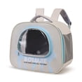 thumbnail image 1 of Astronaut Pet Carrier Backpack - Transparent Window Ventilated Travel Case for Small Animals, Lightweight Portable Puppy Cat Rabbit Hamster Carrier, Durable PC EVA Material for Camping Hiking, 1 of 3