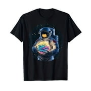 Astronaut Planet Science Space Funny Gifts For Men Women Kid T-Shirt