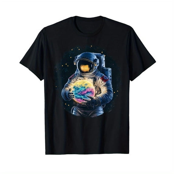 Astronaut Planet Science Space Funny Gifts For Men Women Kid T-Shirt