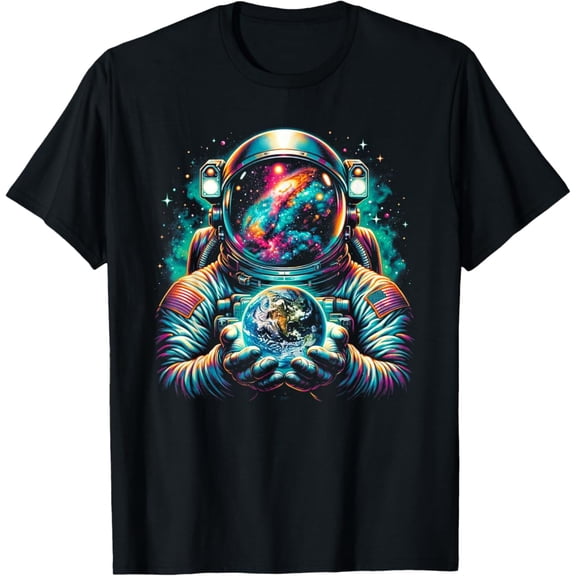 Astronaut Planets Astronaut Science Space Cosmic Earth Day T-Shirt Gift for you - Men & Women Unisex T-shirt