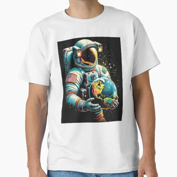 Astronaut Planets Astronaut Science Space T-Shirt