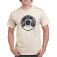 thumbnail image 1 of Astronaut Portrait T-Shirt Men -Smartprints Designs, Male 4X-Large, 1 of 4