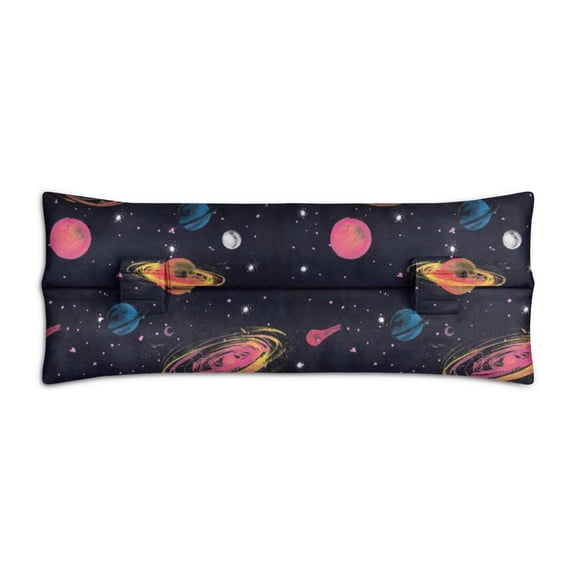 Astronaut Print Mastectomy Chest Protector - Planet Themed Post Surgery Seatbelt Cushion