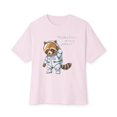 thumbnail image 1 of Astronaut Raccoon T-Shirt Cute Space Animal Graphic Tee Funny Cartoon Raccoon Shirt Astronaut Animal Tee for Men Women Kids, 1 of 3