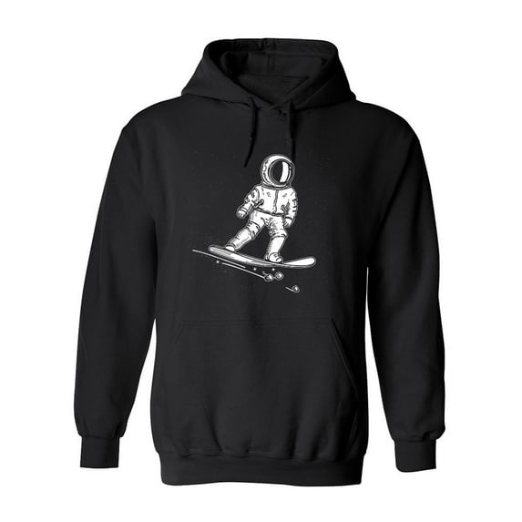 Astronaut Riding The Space Hoodie Men -Image by Shutterstock, Male x-Large