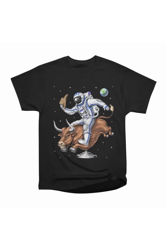 Astronaut Rodeo Cowboy T-Shirt Tee Gift For Him Merch For Her Apparel For Friend