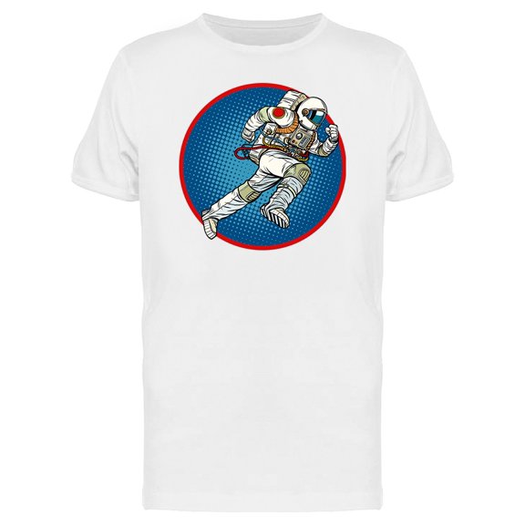 Astronaut Runs Forward Tee Men's -Image by Shutterstock